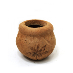 Wazon dekoracyjny naturalny Kokos 18cm